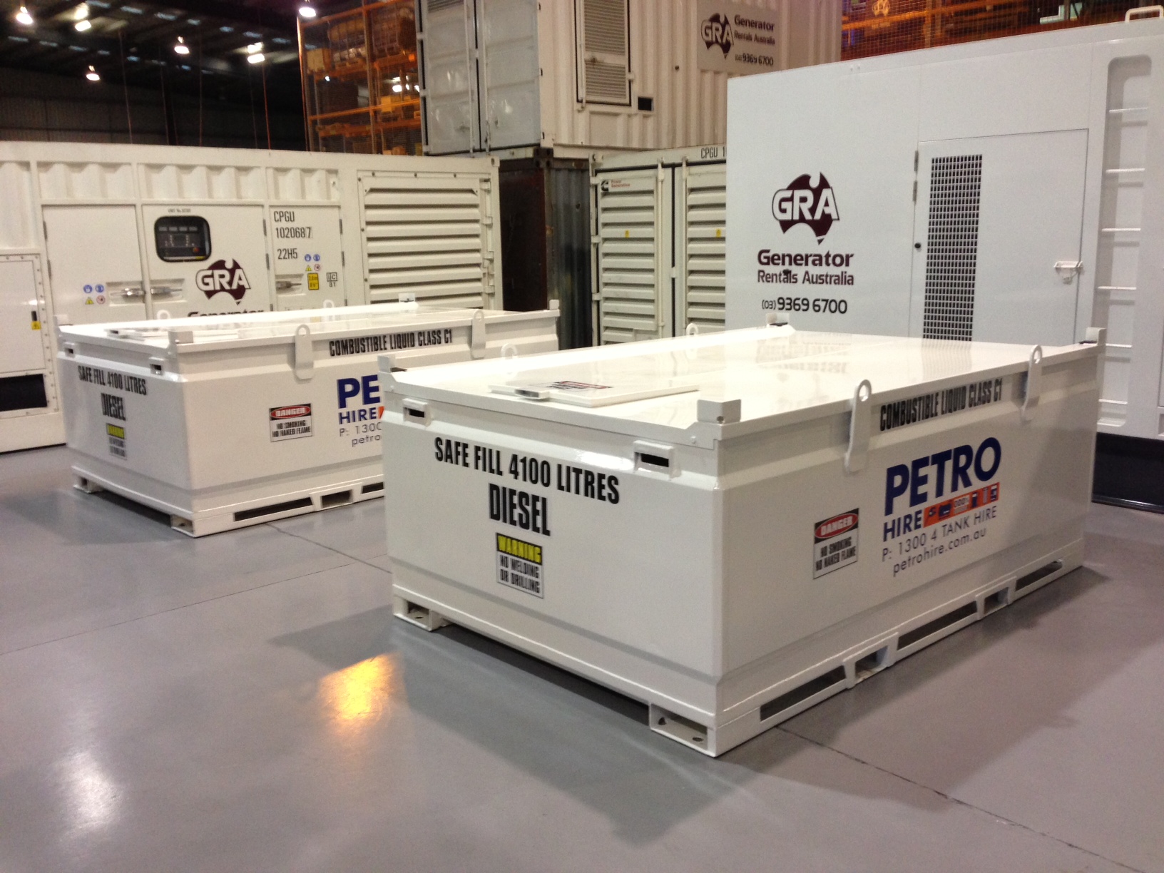 PETRO Hire Self Bunded Tanks