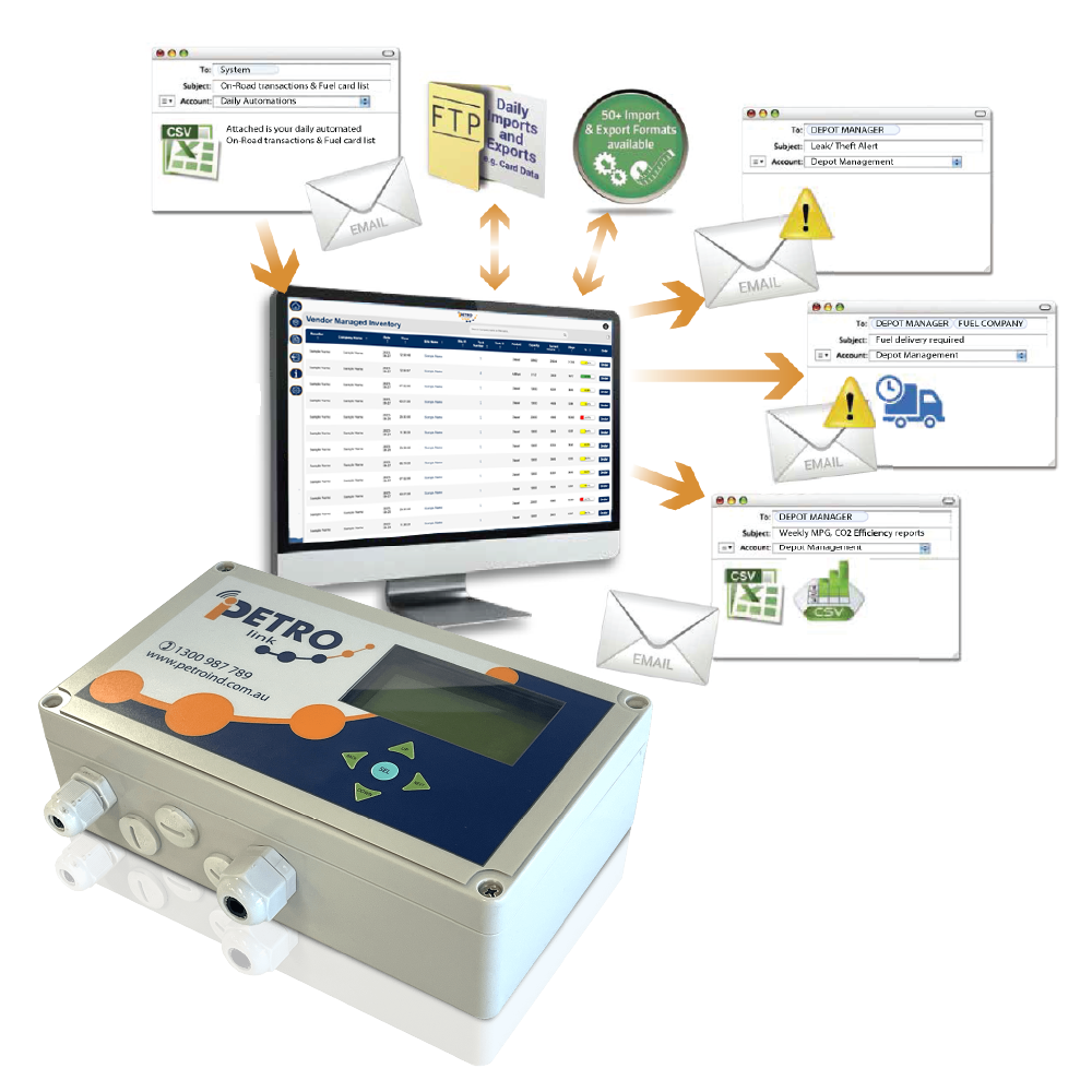 PETRO Industrial's iPETRO Link and VMI Tank Monitoring System